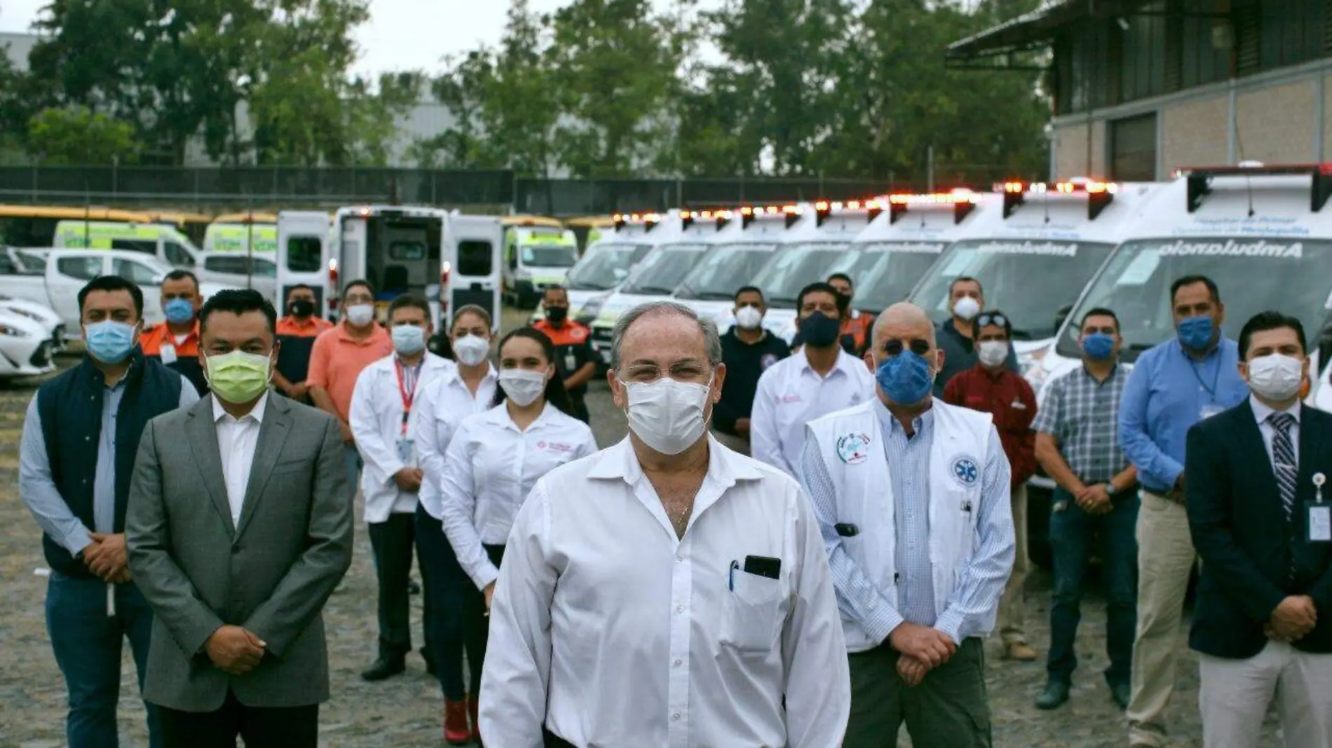 Entrega de ambulancias